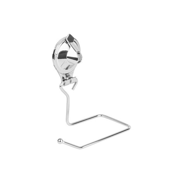 

Держатель для туалетной бумаги Sakura на присоске Air-lock 80x80x160 мм, CР, xром, Серебристый