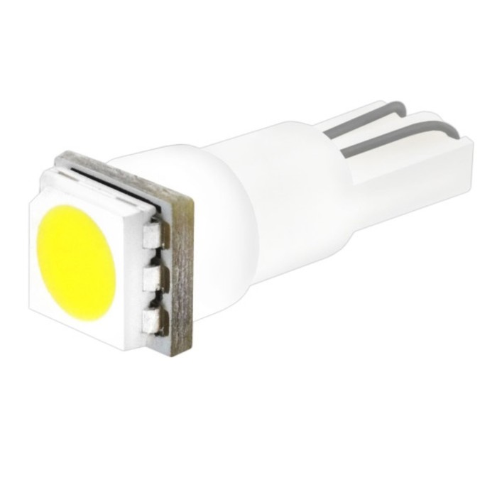 

Лампа светодиодная T5(W1,2W), 12В 1 SMD диод без цоколя Skyway,, S08201213 (20 шт)