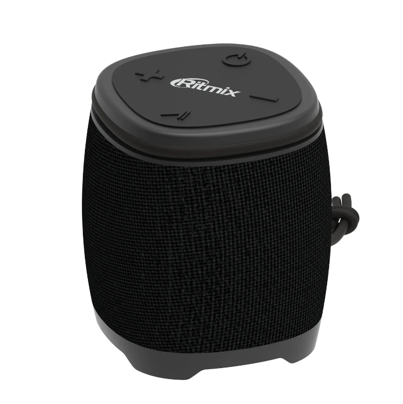 

Портативная колонка Ritmix SP-310B Black (SC002C Transparent), Черный, SP-310B