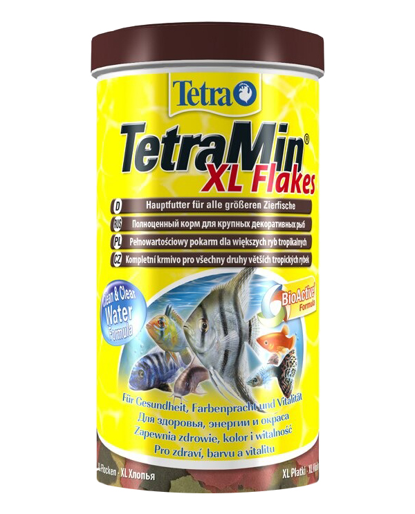 фото Tetra tetramin xl flakes корм хлопья для всех видов рыб крупные хлопья (500 мл х 2 шт)