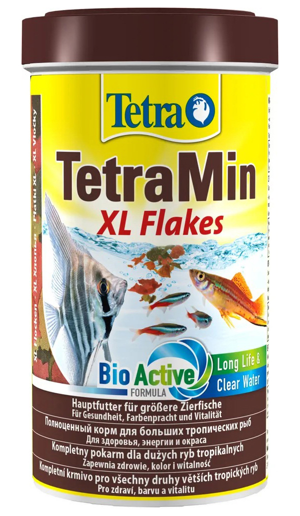 Корм для аквариумных рыбок Tetra Tetramin XL Flakes хлопья, 2 шт по 500 мл