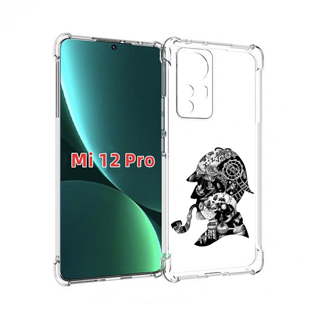 

Чехол MyPads мужчина с трубкой абстракция для Xiaomi 12S Pro, Прозрачный, Tocco