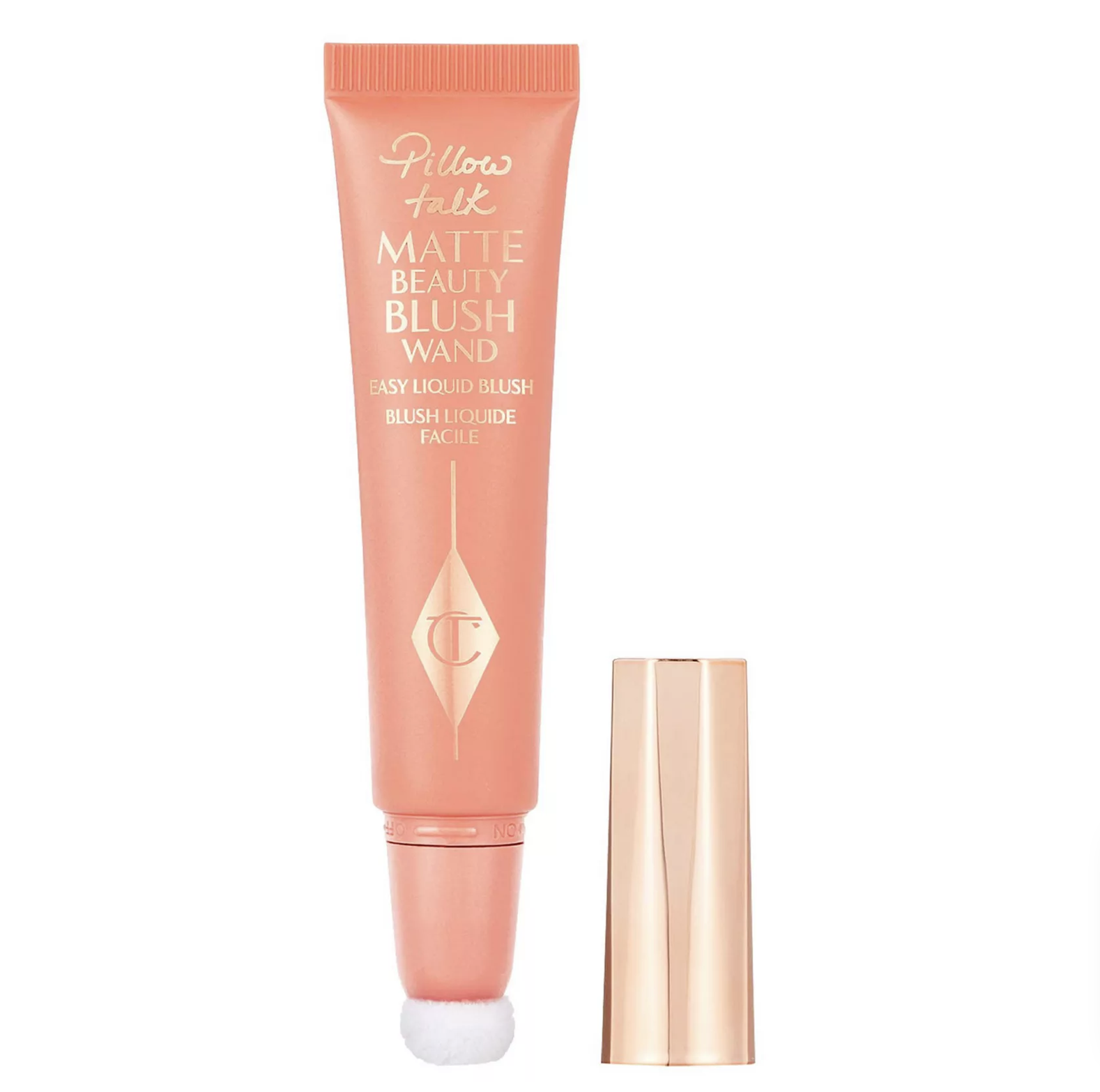 Матовый румянец в палочке Charlotte Tilbury Beauty Blush Wand оттенок Peach Pop 12мл