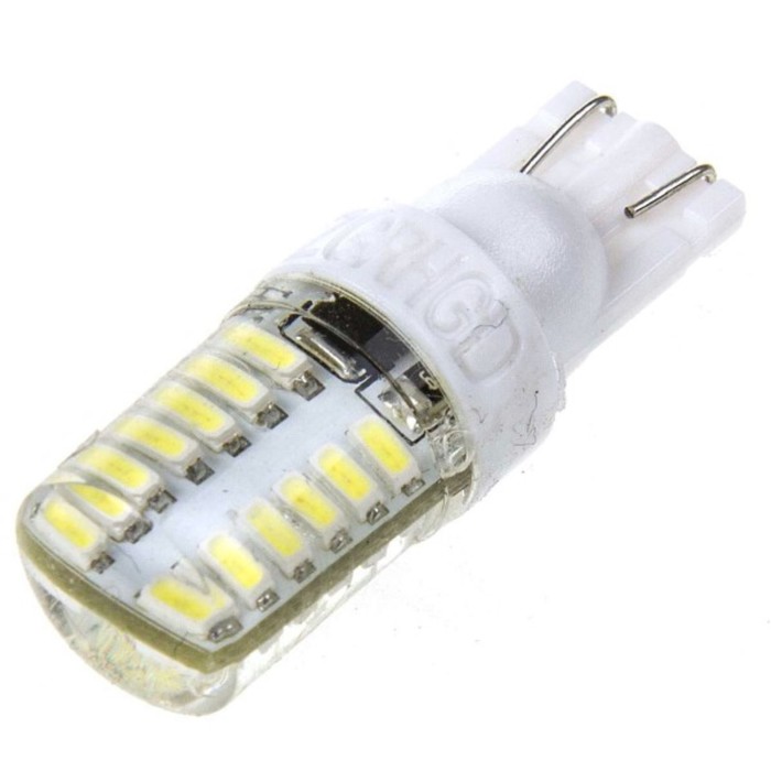 

Лампа светодиодная T10(W5W), 12В 24 диода, без цоколя Skyway,, S08201113 (20 шт)