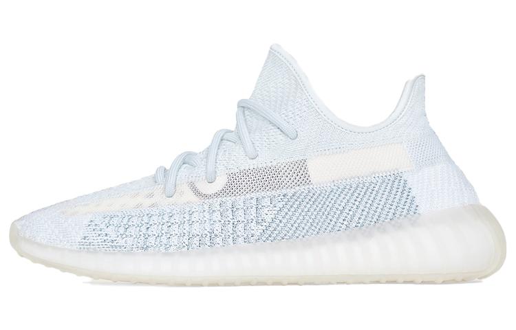 

Кроссовки унисекс Adidas Yeezy Boost 350 V2 cloud white 2020 белые 46 EU, Белый, Yeezy Boost 350 V2 cloud white 2020