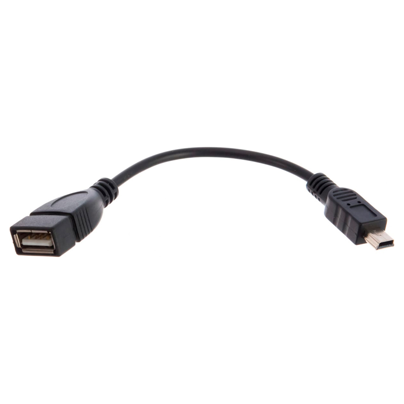 

USB кабель OTG mini USB на USB Rexant 18-1181 шнур 0.15 м черны (10 штук), 18-1181 шнур 0.15 м черны (10 штук)