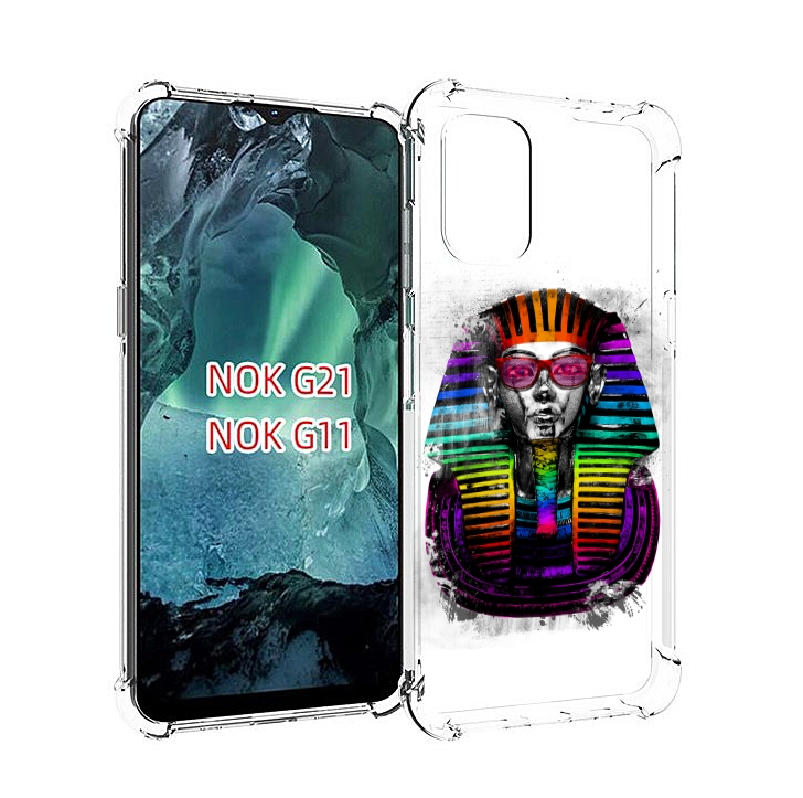 

Чехол Mypads Модная Богиня Для Nokia G11/G21, Прозрачный, Tocco