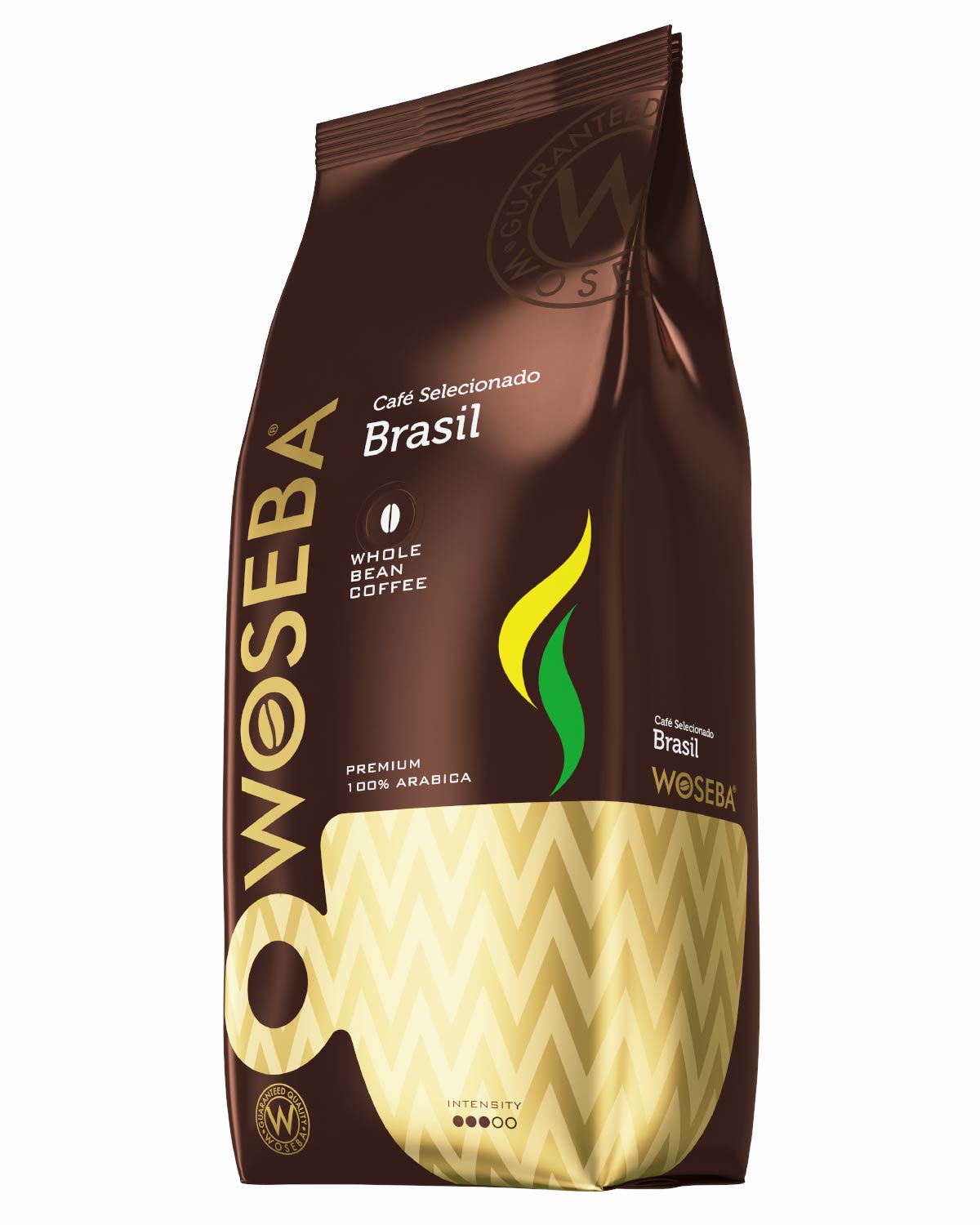 

Кофе в зернах Woseba Cafe Brasil пакет 1000г, Cafe Brasil