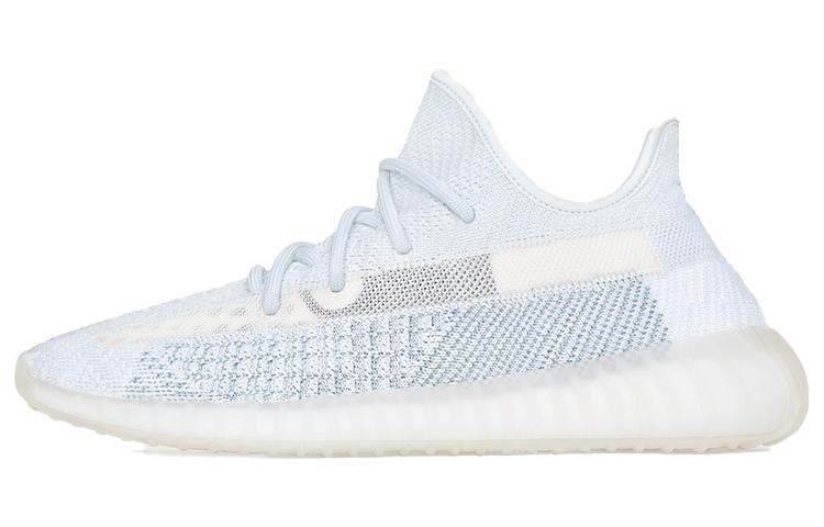 

Кроссовки унисекс Adidas Yeezy Boost 350 V2 cloud white 2020 белые 38 EU, Белый, Yeezy Boost 350 V2 cloud white 2020