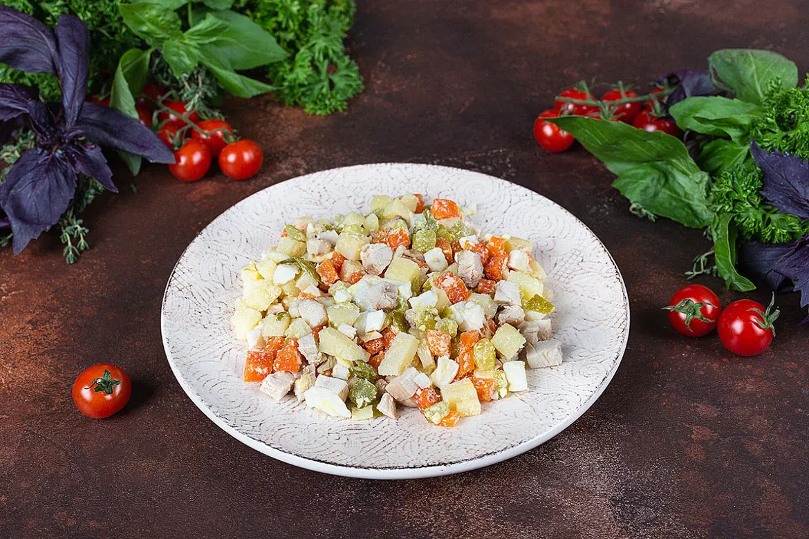 

Салат У Палыча Столичный с курицей 250 г