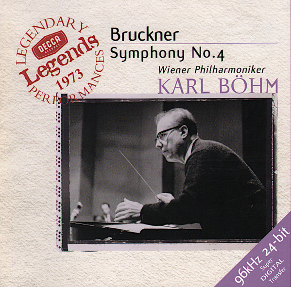 

Bruckner: Symphony No. 4. Karl Bohm and Vienna Philharmonic Orchestra (1 CD)