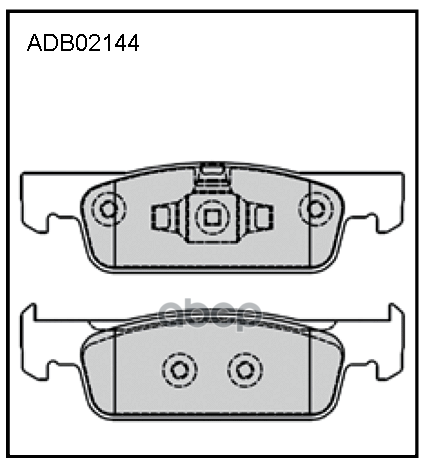 

Колодки дисковые передние \ Renault Clio IV, Dacia Logan ALLIED NIPPON ADB02144 ADB 02144