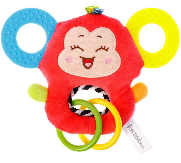 Развивающая игрушка Обезьянка Forest kids R0042 игрушка развивающая горка для шариков обезьянка ka100915724