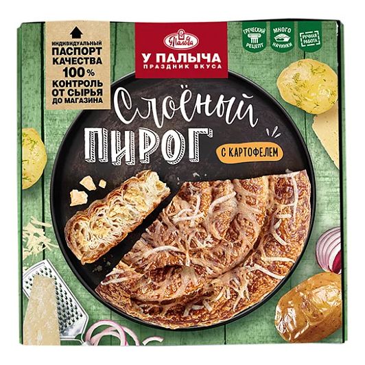 

Пирог У Палыча с картофелем 450 г
