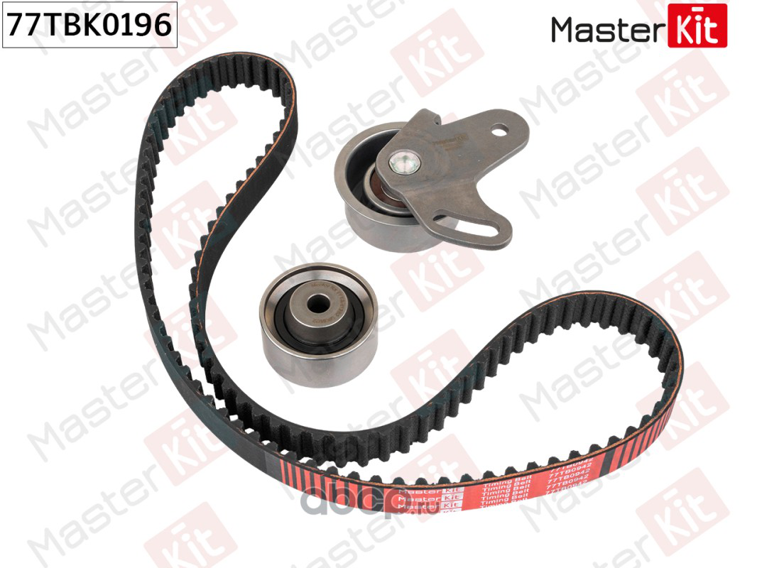 

77TBK0196 Комплект ремня ГРМ Kia RIO II (JB) 2005 - MASTERKIT 77tbk0196