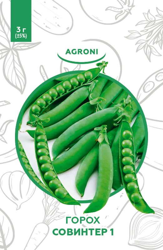 

Семена горох Совинтер 1 Agroni 35842 1 уп.