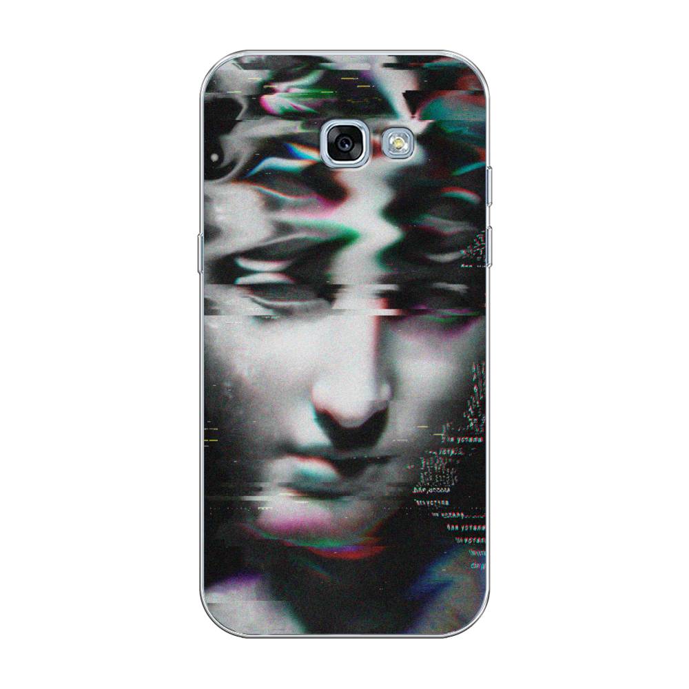 

Чехол Awog на Samsung Galaxy A3 2017 / Самсунг A3 2017 "Glitch Art", Серый, 20350-9