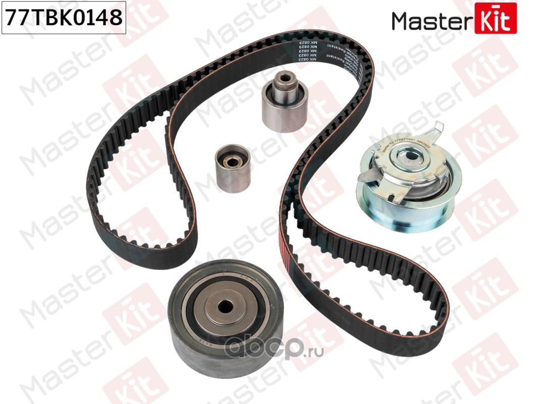 

77TBK0148 Комплект ремня ГРМ Skoda RAPID (NH3) 2012 - MASTERKIT 77tbk0148