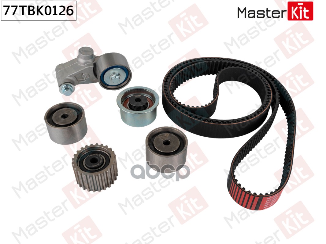 

77TBK0126 Комплект ремня ГРМ Subaru IMPREZA (GD) 1999 - 2009 MASTERKIT 77tbk0126