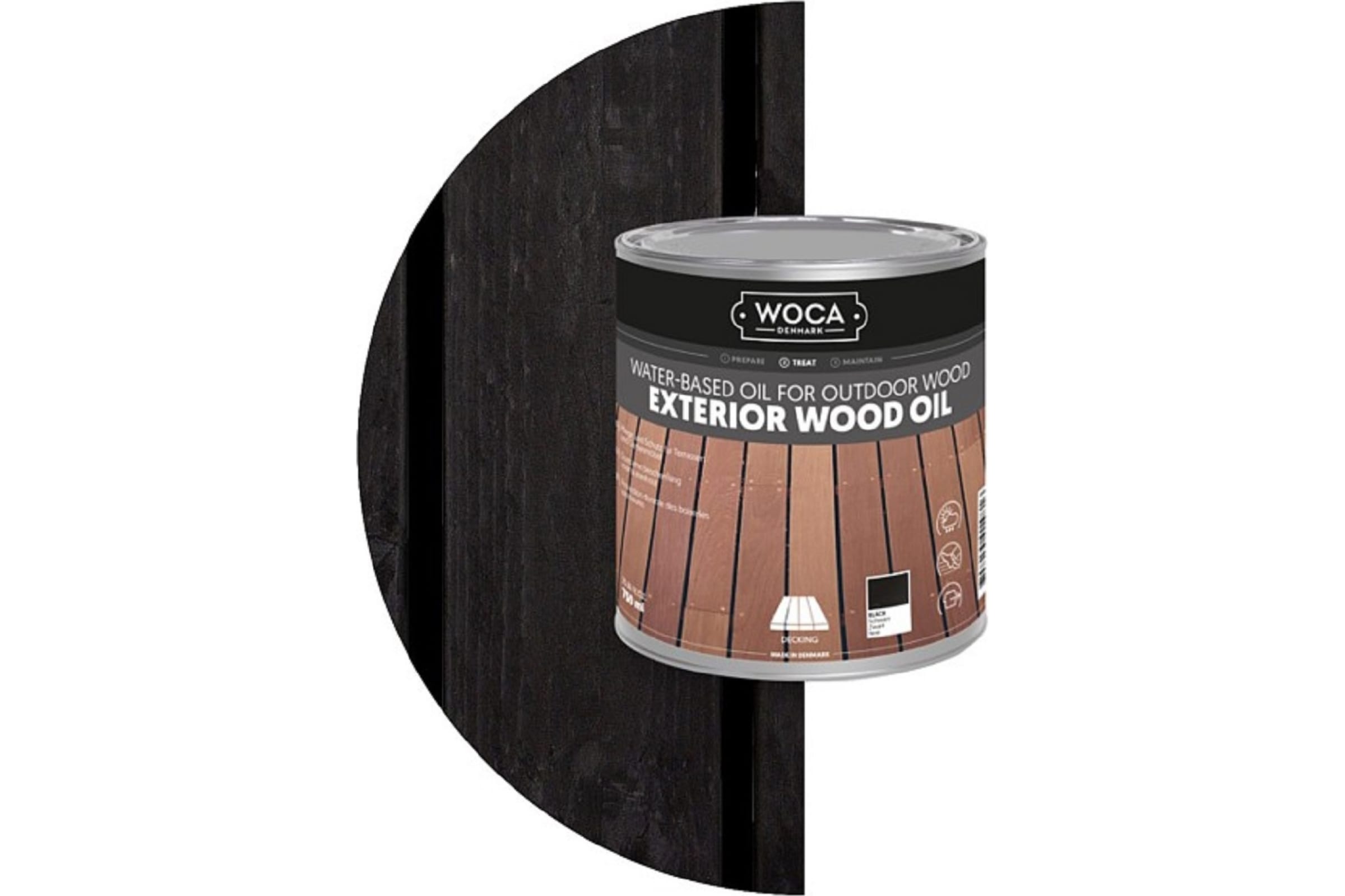 

WOCA Масло Exterior Wood Oil Black (0.75l) Чёрный арт.617930