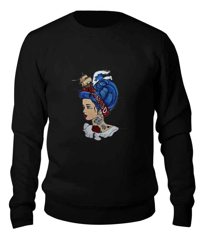 

Свитшот унисекс Printio Bad boy черный XS, Bad boy