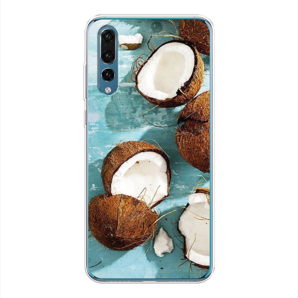 

Чехол Awog на Huawei P20 Pro "Разбитые кокосы", Коричневый, 65050-10