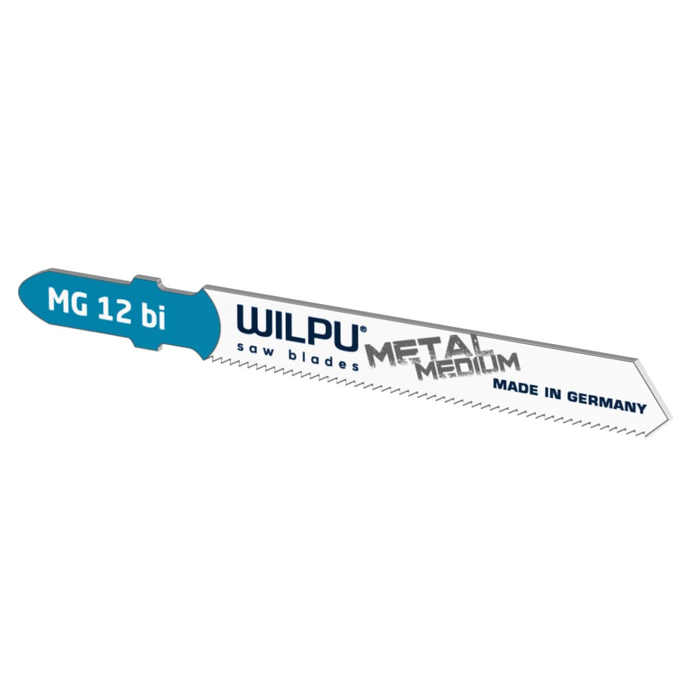 WILPU Пилка MG 12 bi х5шт/уп для стали, нерж.стали, цв.металла, алюминия от 2,5 до 6мм 265 пилка для стали 2 5 10мм строи матер с ост металла до 50мм wilpu