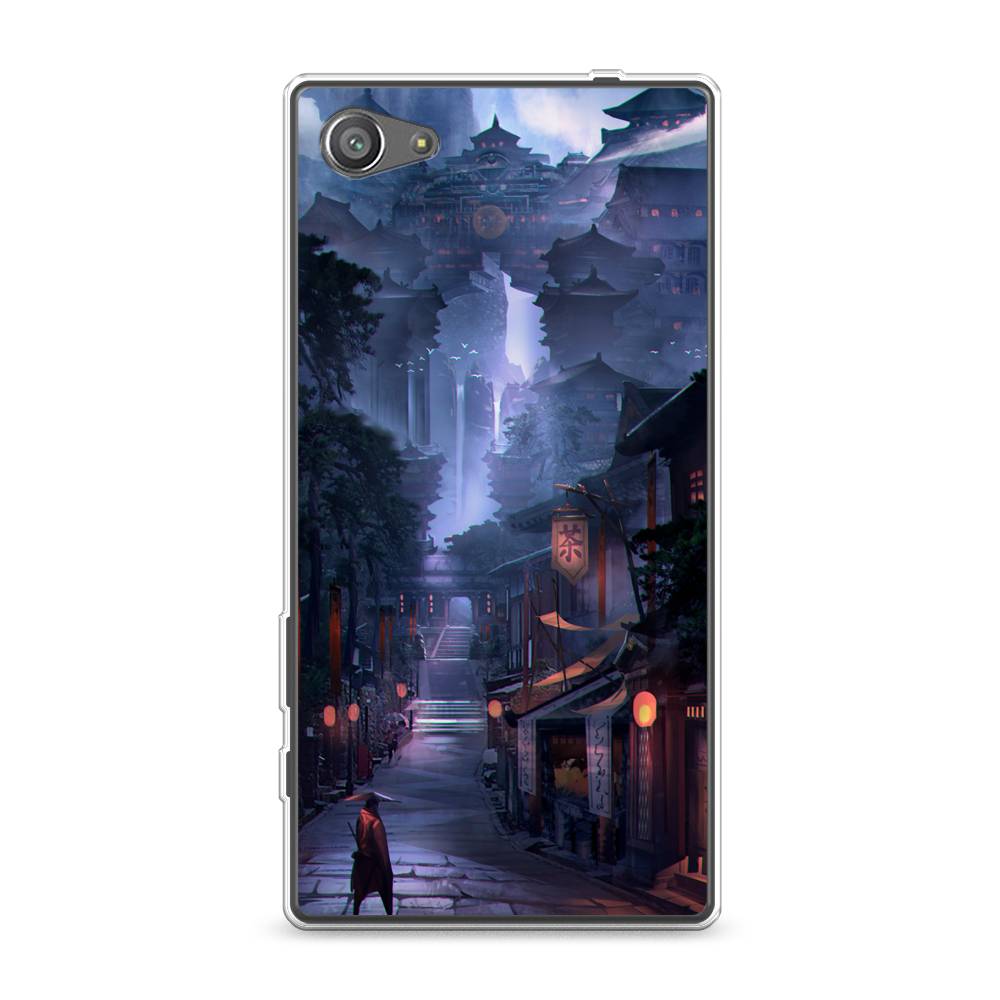 

Чехол Awog на Sony Xperia Z5 compact "Одинокий самурай", Разноцветный, 52250-10