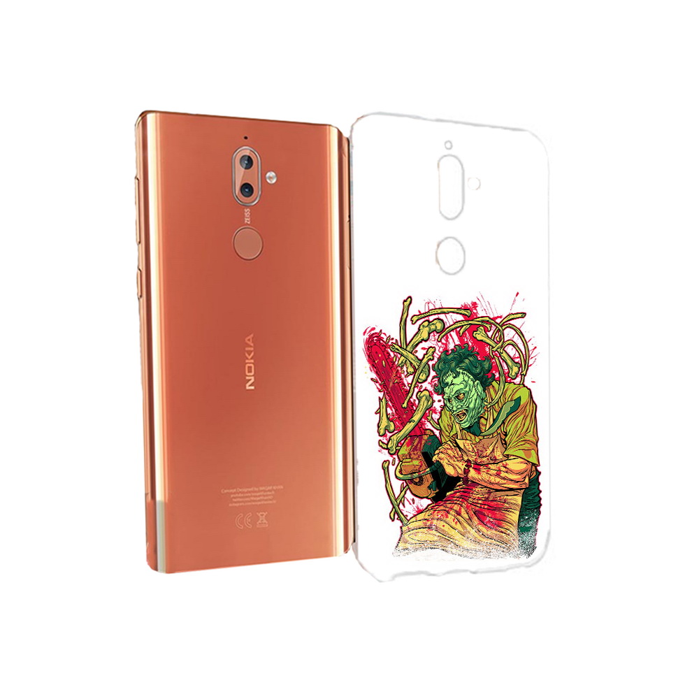 

Чехол MyPads Tocco для Nokia 9 яркий мясник (PT126479.94.711), Прозрачный, Tocco