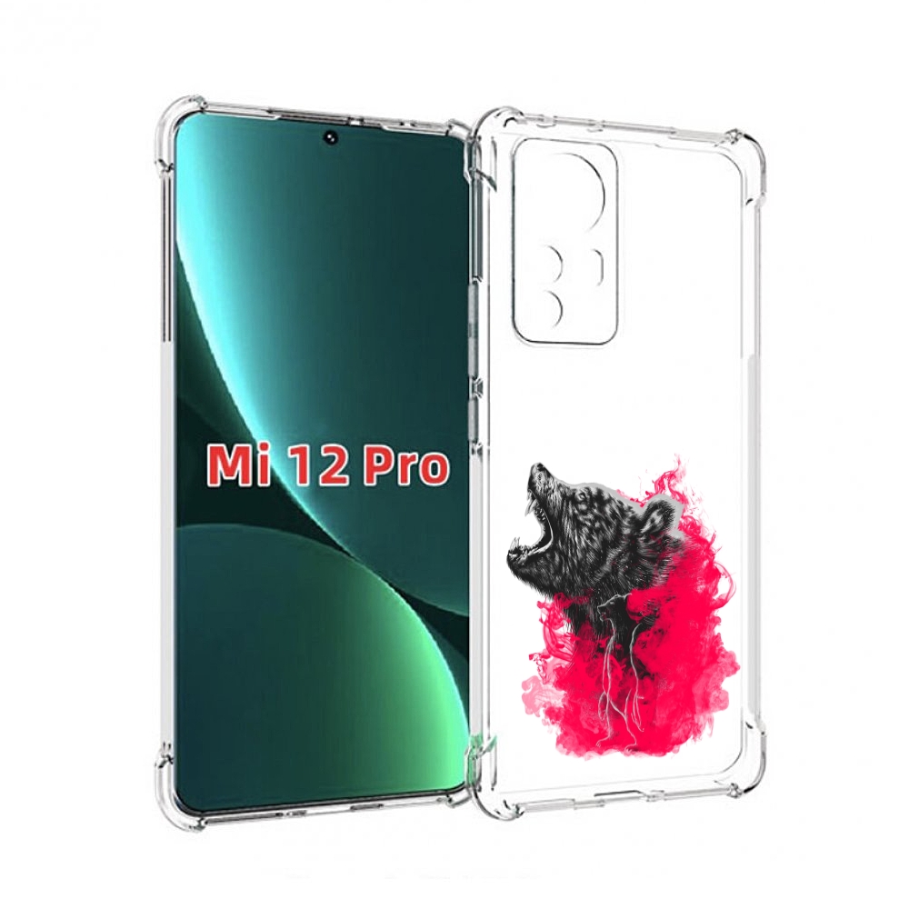 

Чехол MyPads медведь в дымке для Xiaomi 12S Pro, Прозрачный, Tocco
