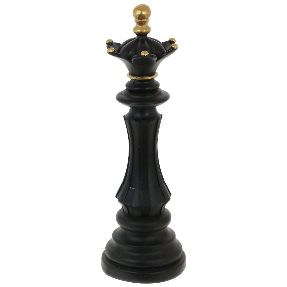 

Фигурка декоративная Шахматная королева, L11,5 W11,5 H36 см KSM-772260