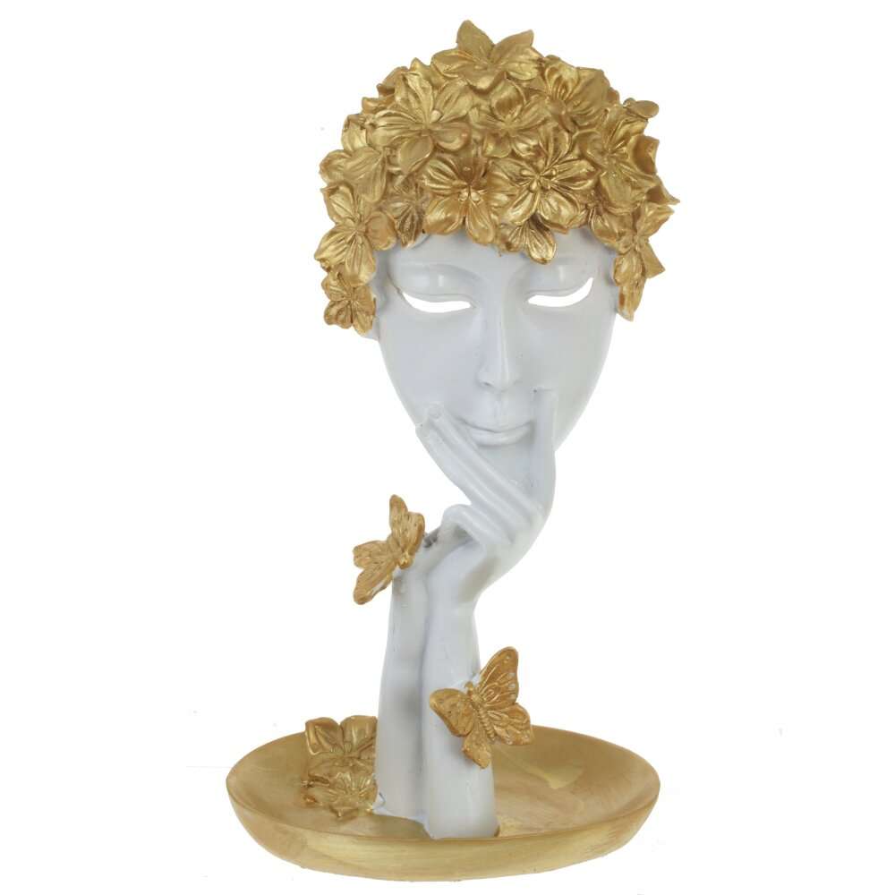 

Фигурка декоративная Маска, L15 W10,5 H27,5 см KSM-772251