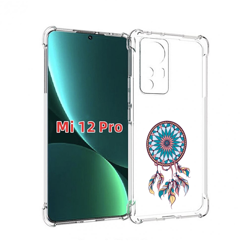

Чехол MyPads ловец снов синий для Xiaomi 12S Pro, Прозрачный, Tocco