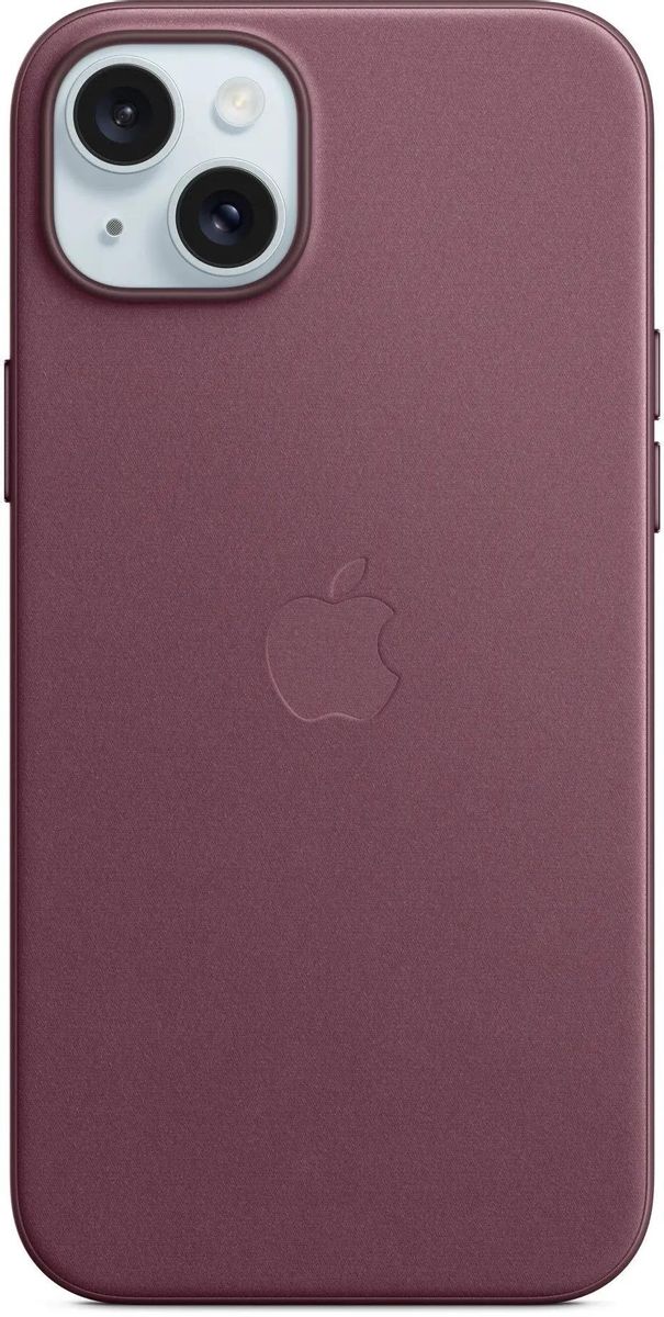 

Чехол (клип-кейс) FineWoven Case для Apple iPhone 15 Plus Mulberry (MT4A3FE/A), Коричневый, MT4A3FE/A
