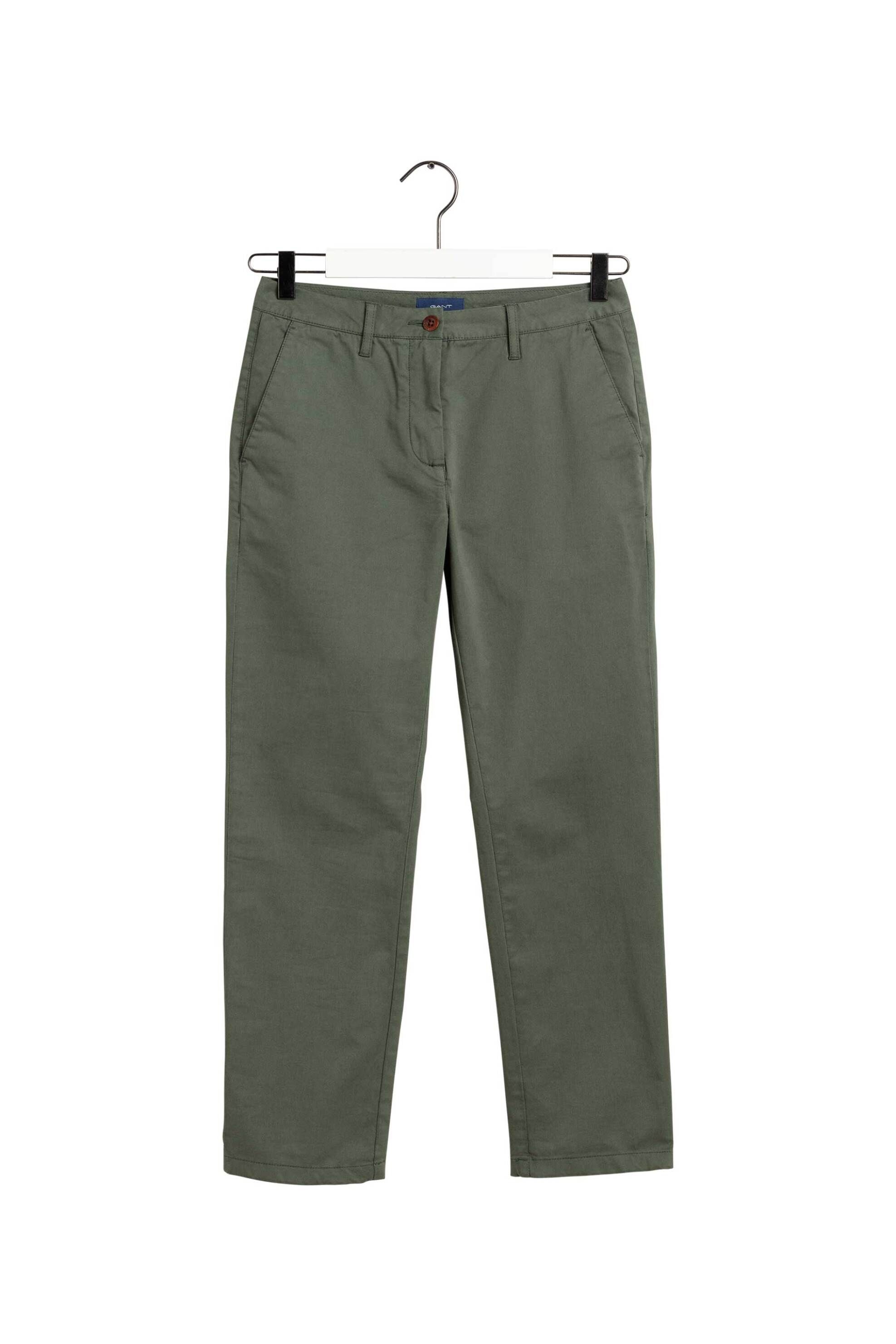 

Брюки женские GANT 4150153 зеленые 34 EU, Зеленый, 4150153