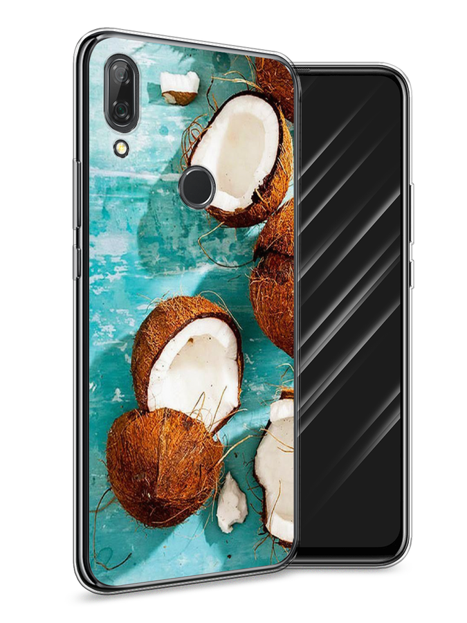 

Чехол Awog на Huawei P Smart Z "Разбитые кокосы", Коричневый, 69450-10