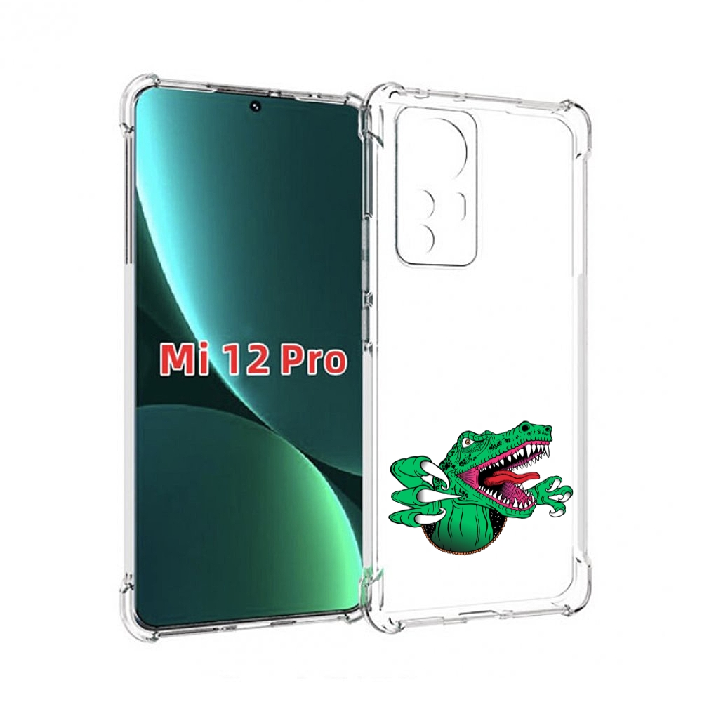 

Чехол MyPads крокодил для Xiaomi 12S Pro, Прозрачный, Tocco