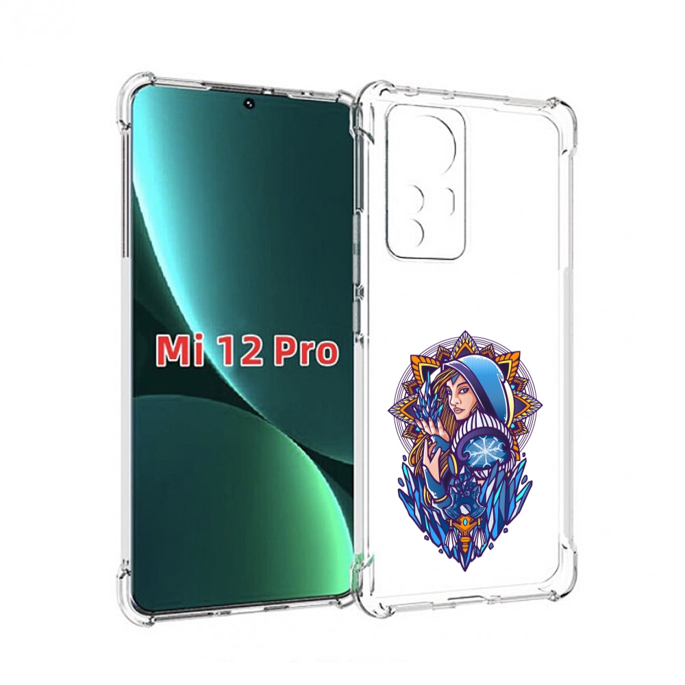 

Чехол MyPads кристал мейден дота 2 для Xiaomi 12S Pro, Прозрачный, Tocco