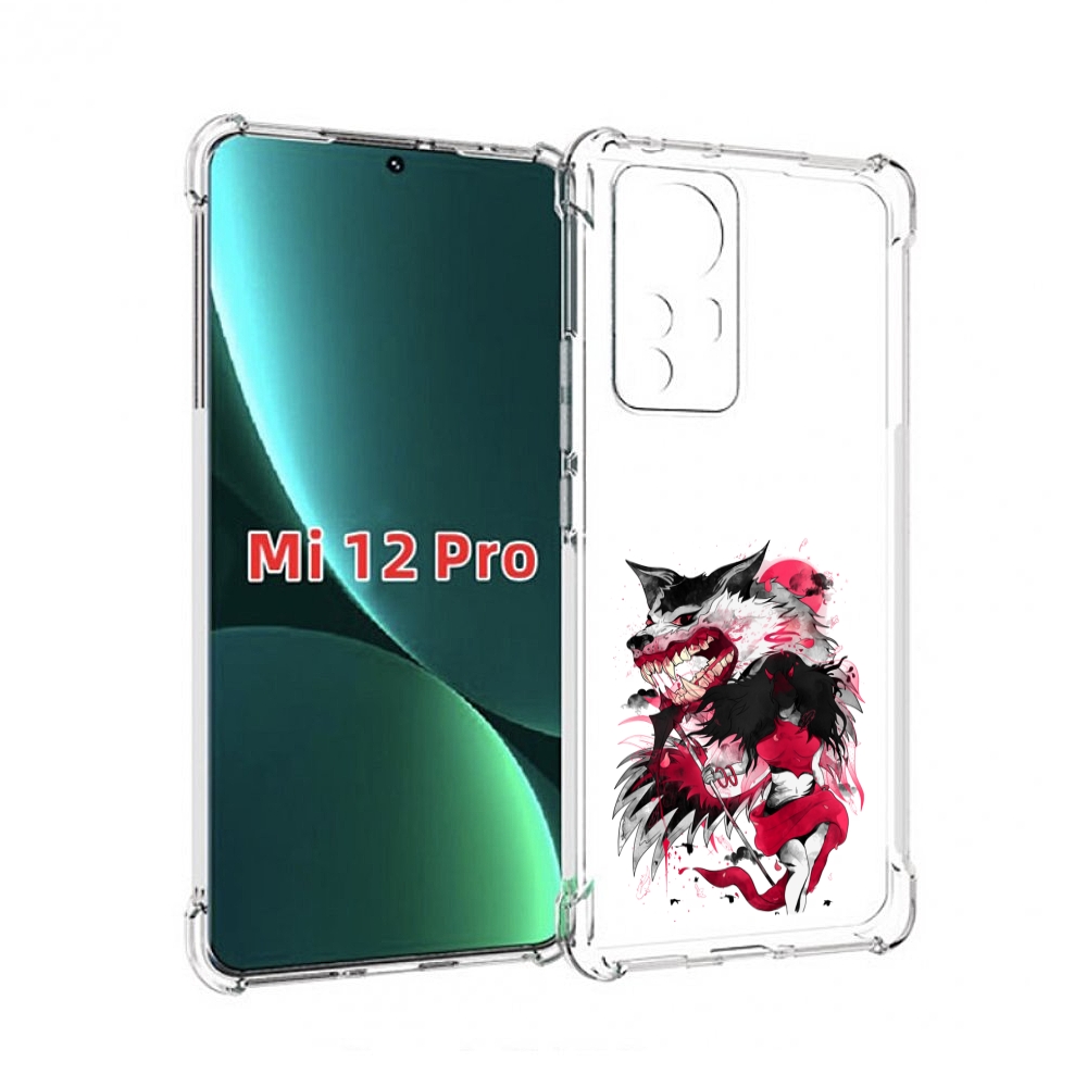 

Чехол MyPads красная шапочка для Xiaomi 12S Pro, Прозрачный, Tocco