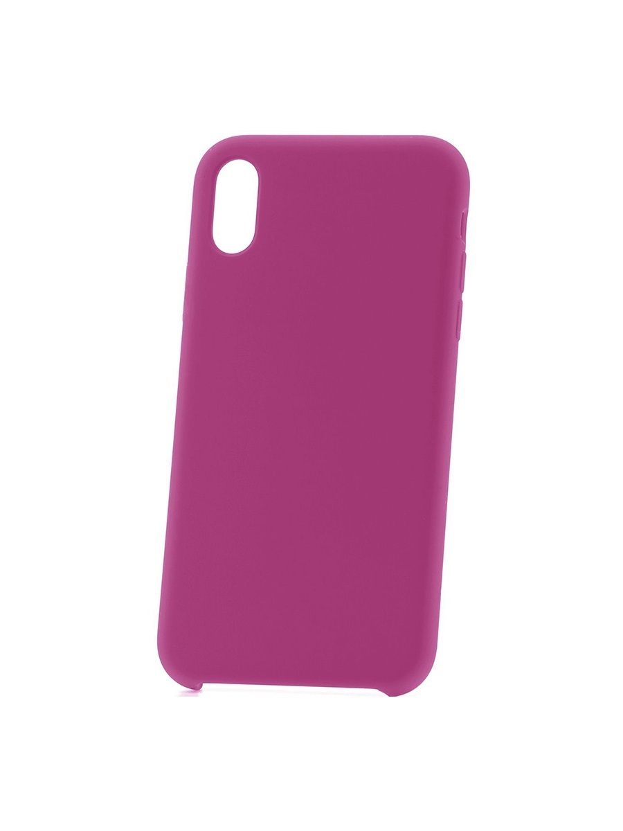 фото Чехол для apple iphone xr derbi slim silicone-2 темно-розовый