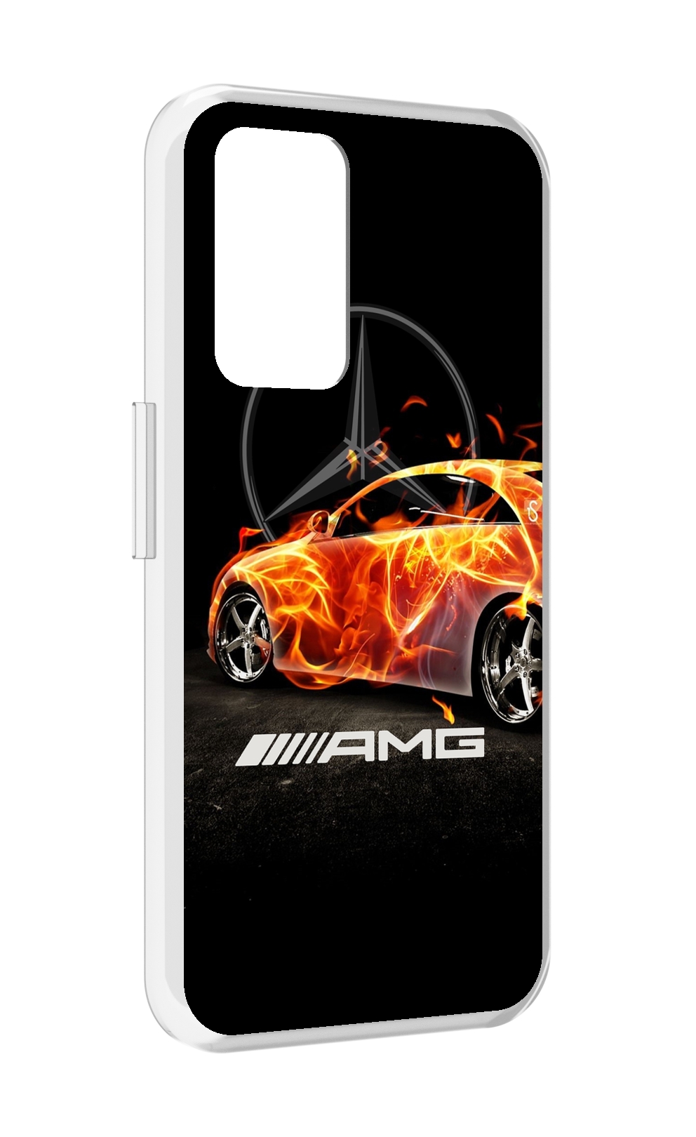 

Чехол MyPads АМГ мужской для Realme GT Neo3T, Прозрачный, Tocco