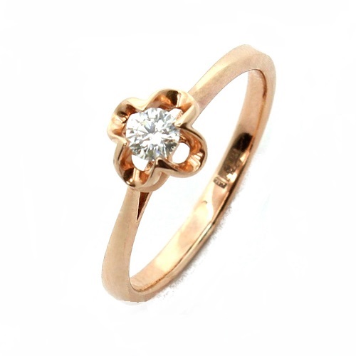

Кольцо из золота р. , DIAMOND PRIME 38-1-DD-R-214756, бриллиант, 38-1-DD-R-214756