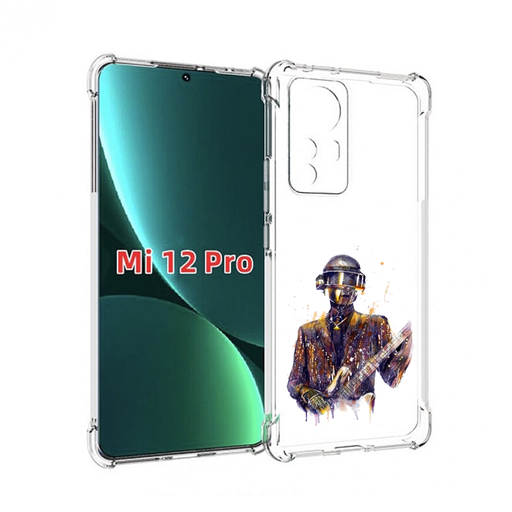 

Чехол MyPads космо-гитарист для Xiaomi 12S Pro, Прозрачный, Tocco