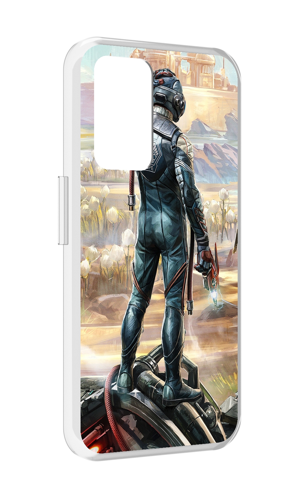

Чехол MyPads the-outer-worlds для Realme GT Neo3T, Прозрачный, Tocco