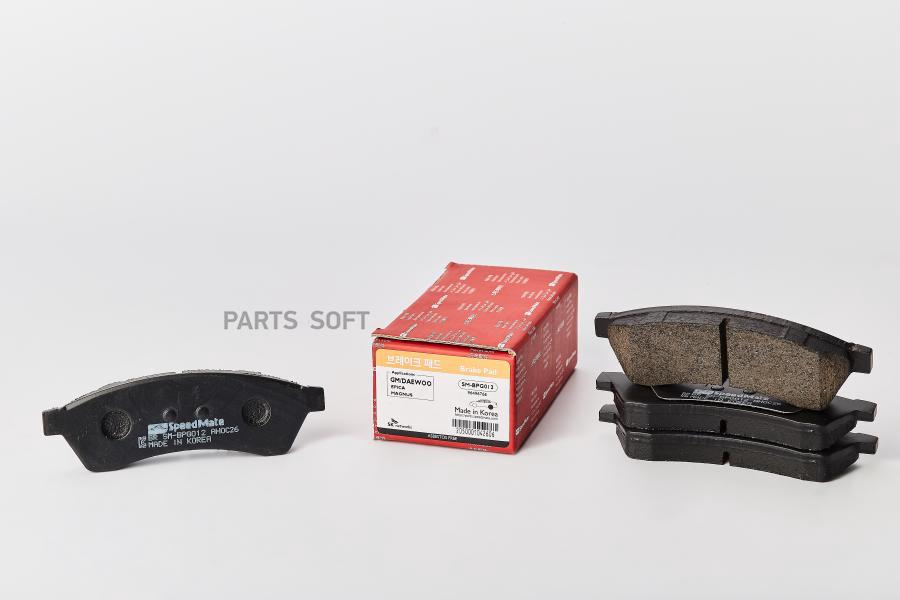 

Колодки зад.CHEVROLET EPICA (V200) SPEEDMATE SM-BPG012