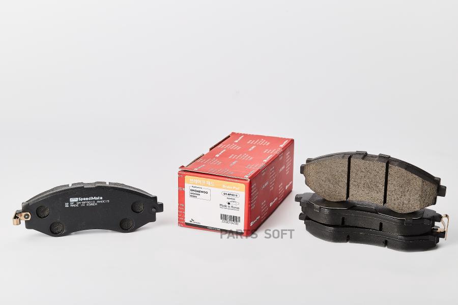 

Колодки CHEVROLET REZZO (U100) SPEEDMATE SM-BPG010