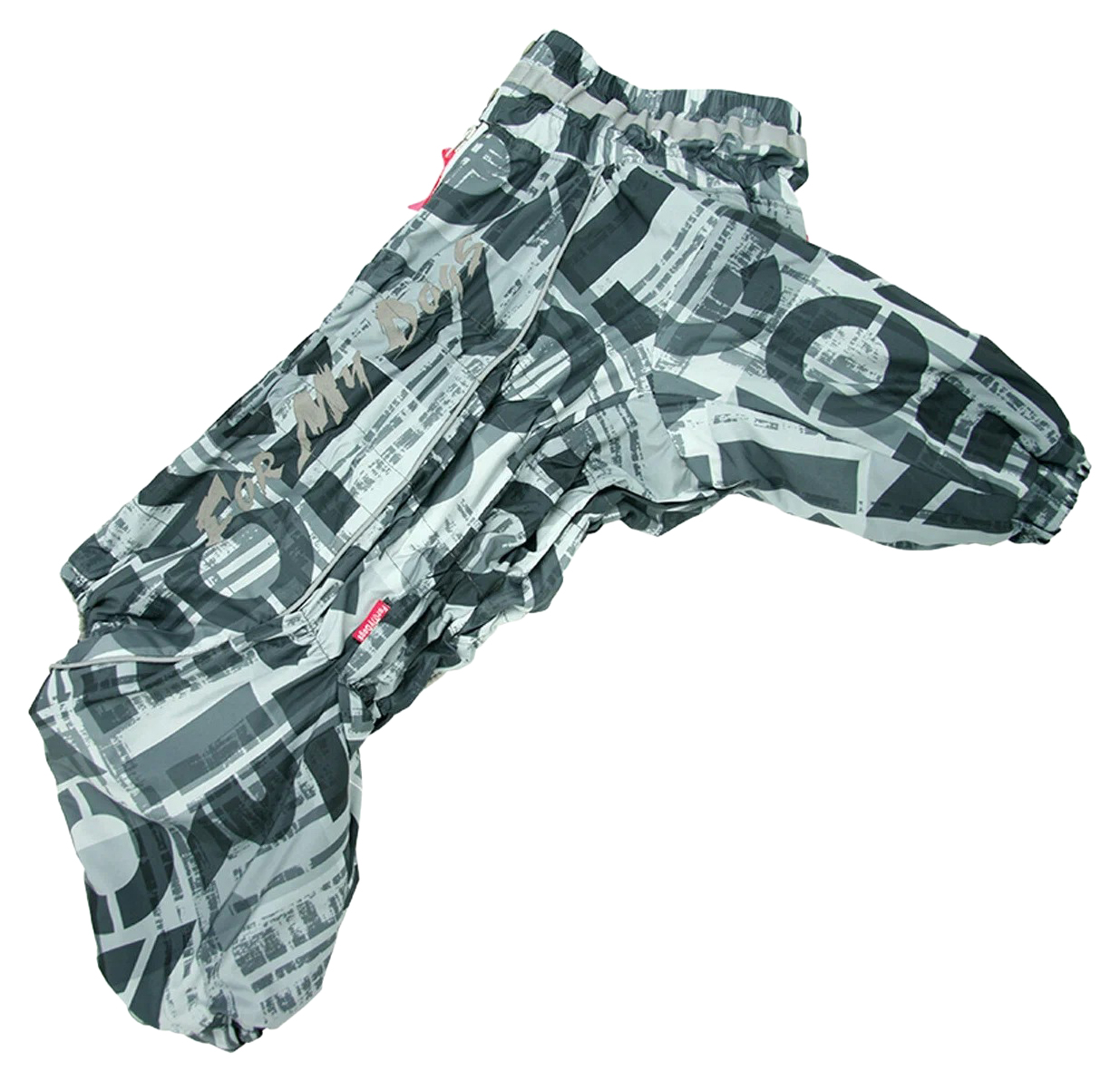 

Комбинезон для собак For My Dogs FW1125-2021 M (B3) для мальчиков серо-синий, 4616674124179