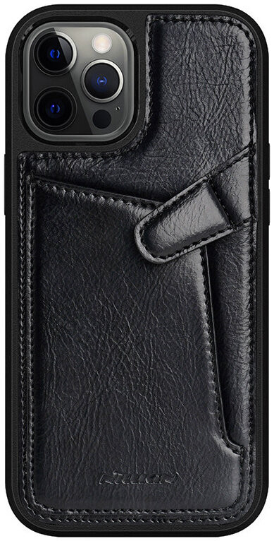 

Чехол Nillkin Aoge PU Leather with cardslot для iPhone 12/12 Pro, Черный