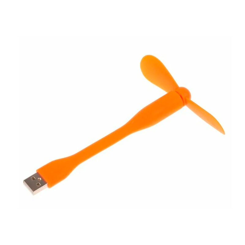 Вентилятор ручной Luazon Home LOF-05 оранжевый ручной массажер gess uslim оранжевый gess 697