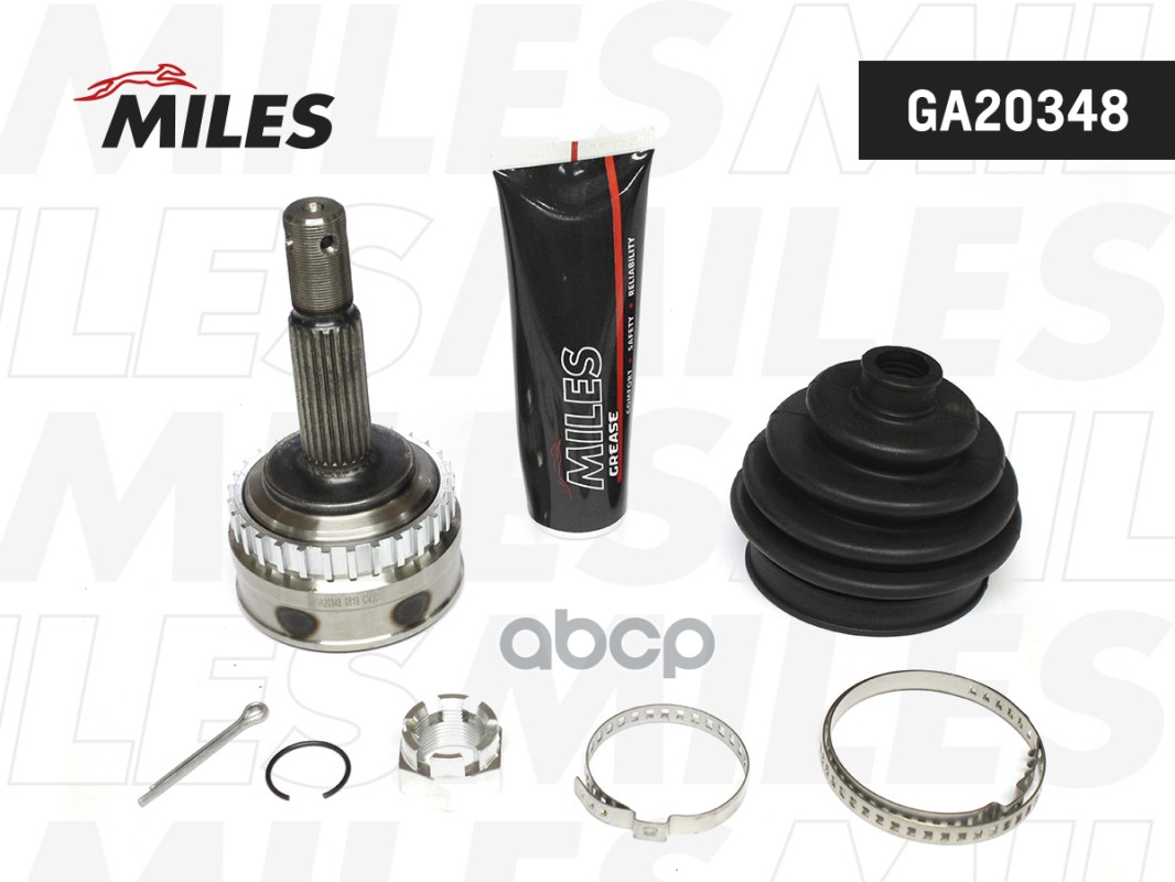 

Шрус Opel Astra F/Kadett E/Vectra A 1.2-1.6 84-98 Нар. +Abs Miles GA20348, GA20348